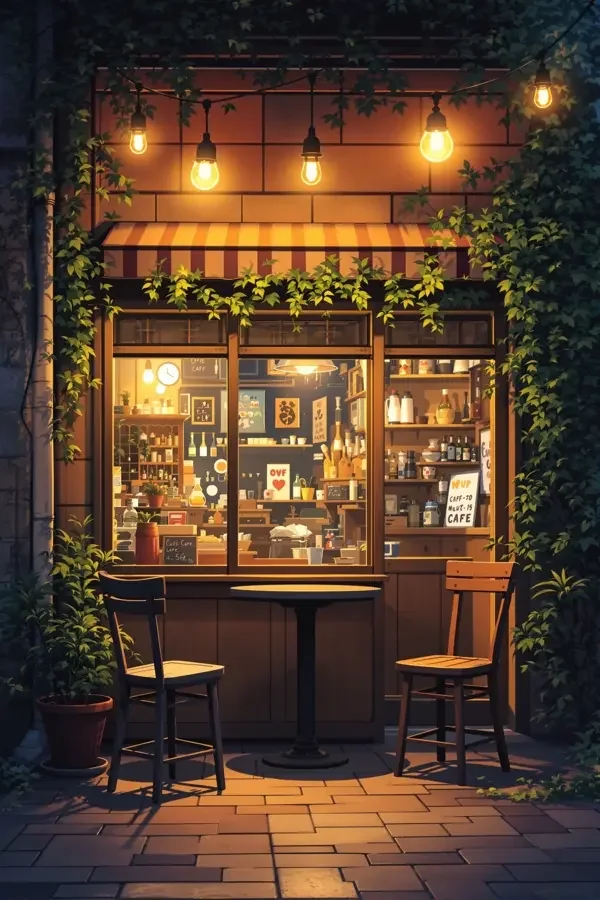 深夜咖啡馆 午夜福利小视频 海报