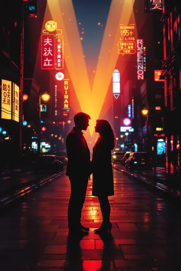 霓虹下的重逢 午夜福利小视频 海报