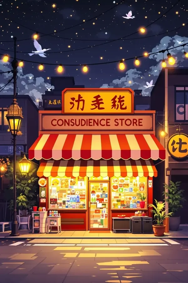深夜便利店 午夜福利小视频 海报